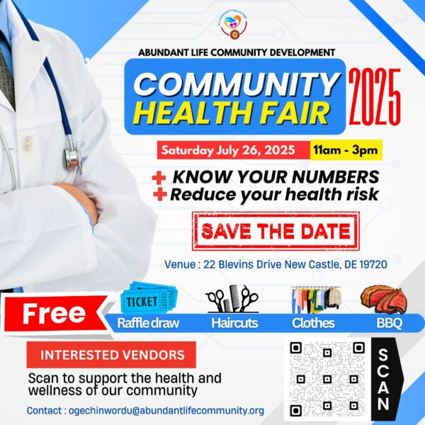 Register Now: Vendors & Attendees – Join the 2025 Health Fair!